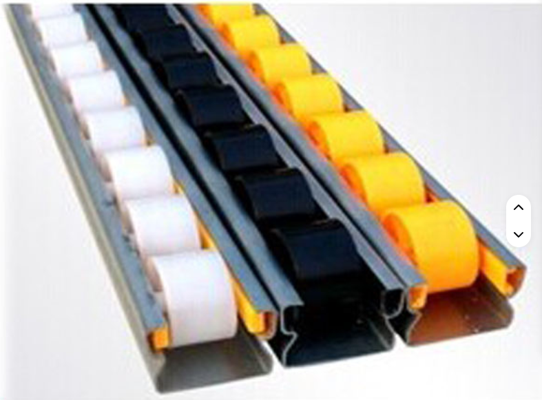 Plastic wheel flow conveyor placon roller track for warehouse Factory Storage Racks Plastic wheel flow conveyor placon roller track for warehouse Factory Storage Racks
