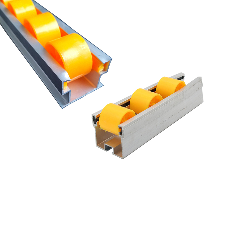 Factory Roller Rack aluminum roller track plastic roller track Factory Roller Rack aluminum roller track plastic roller track