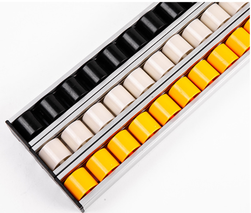 100kg-400kg Load Capacity Roller Track metal Roller Track /aluminum Gravity Carton Flow Roller Track