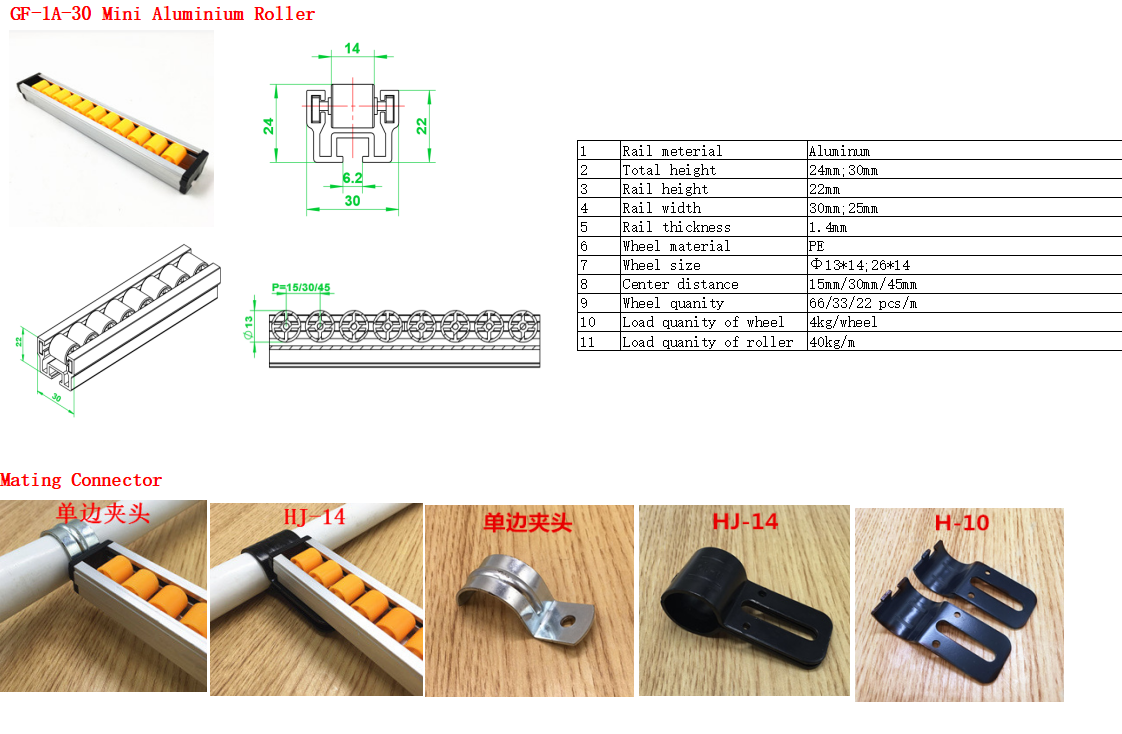 New Roller Track System customized Size Roller Track for industrial New Roller Track System customized Size Roller Track for industrial