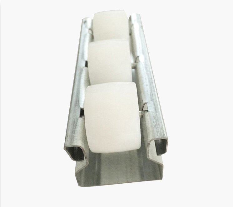 Sliding roller track placon track for rack system Sliding roller track placon track for rack system