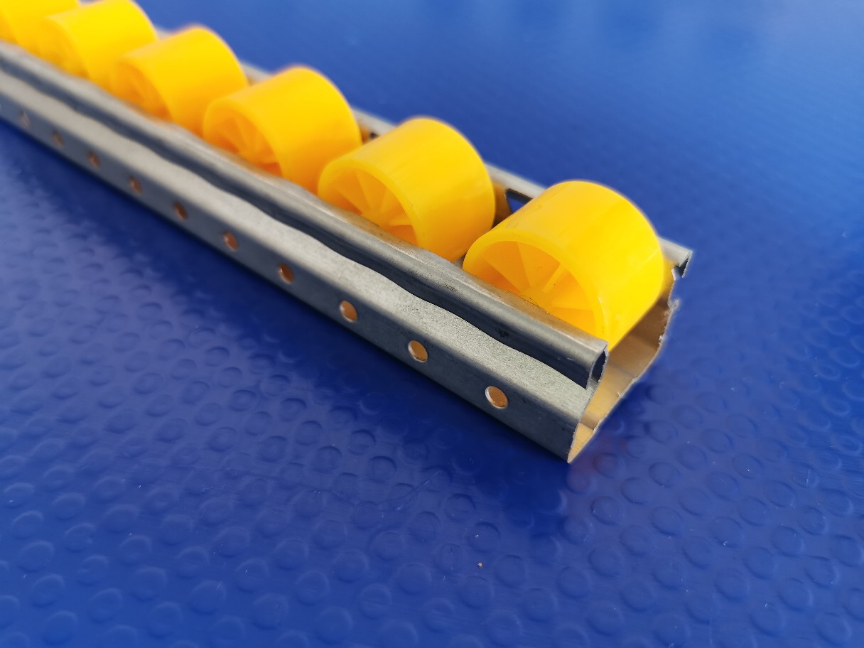 ESD Roller Track Conveyor Belt Roller Track Pipe Rack System Flow Rail for rack system ESD Roller Track Conveyor Belt Roller Track Pipe Rack System Flow Rail for rack system